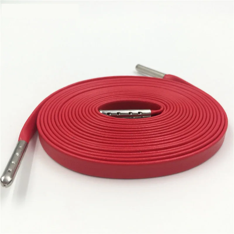 

Weiou wholesale Factory Flat Luxury Leather shoelaces Shoestring for shoes