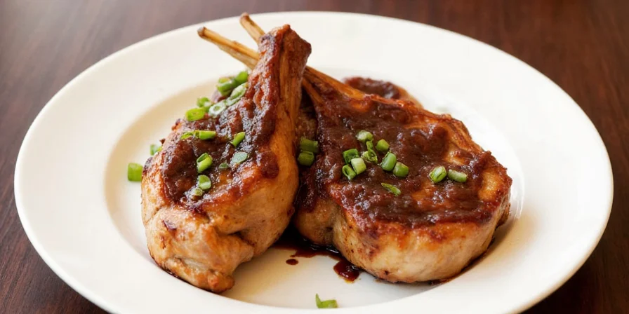 Balsamic Glaze Pork Chops: Sweet, Savory, and Surprisingly Spicy! 🍖🔥