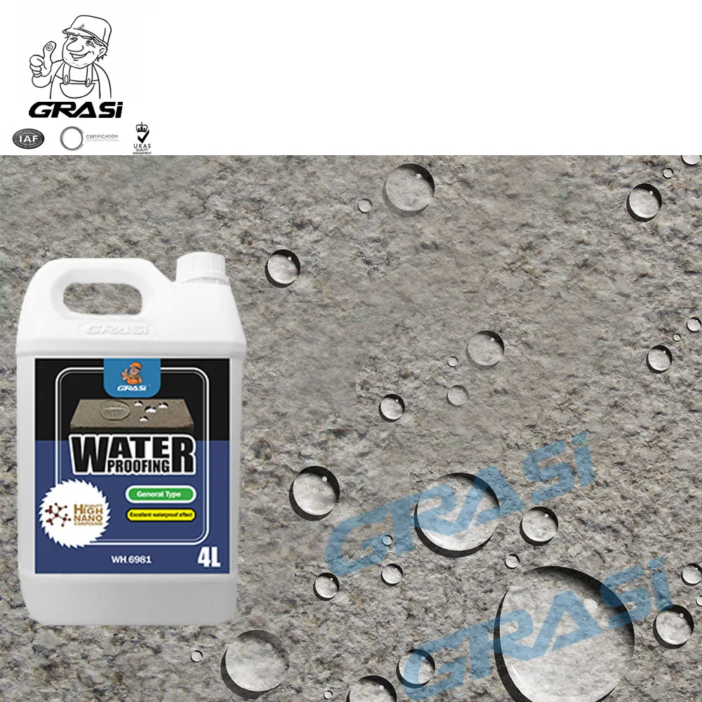 
WH6981 water based nano hydrophobic concrete coatings made in shanghai GRASi , OEM available 