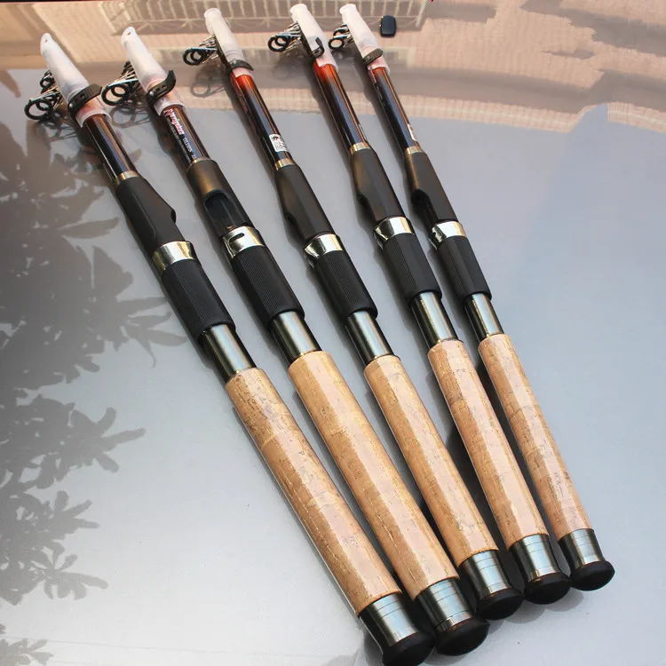 

New 6 Sections 2.1M/2.4M/2.7M/3.0M/3.6M Casting Rod Rock High Carbon Fishing Telescopic Fishing Feeder Rods Fishing Pole