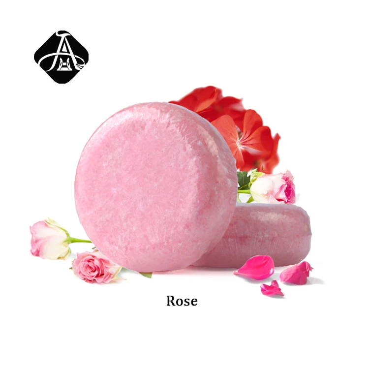 

AH Hot Selling Natural Organic Soap Rose Soap for Treated Dry Damaged Hair