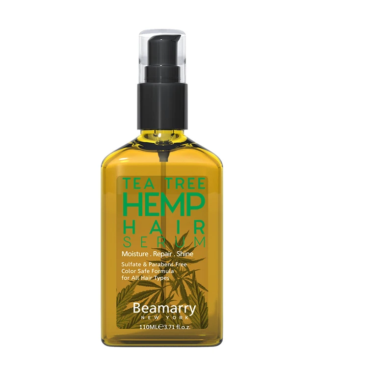 

110 ML Organic Anti Hair Loss Tea Tree Hemp Hair Serum for All Hair Types