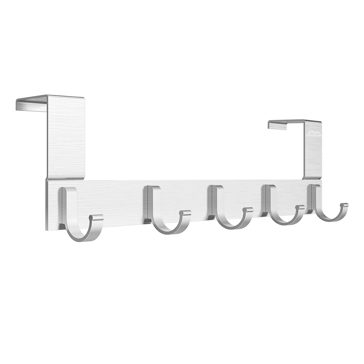 

Over The Door Hook Organizer Rack, Anjuer Metal Coat Hanger Door 5 Hooks Hanger