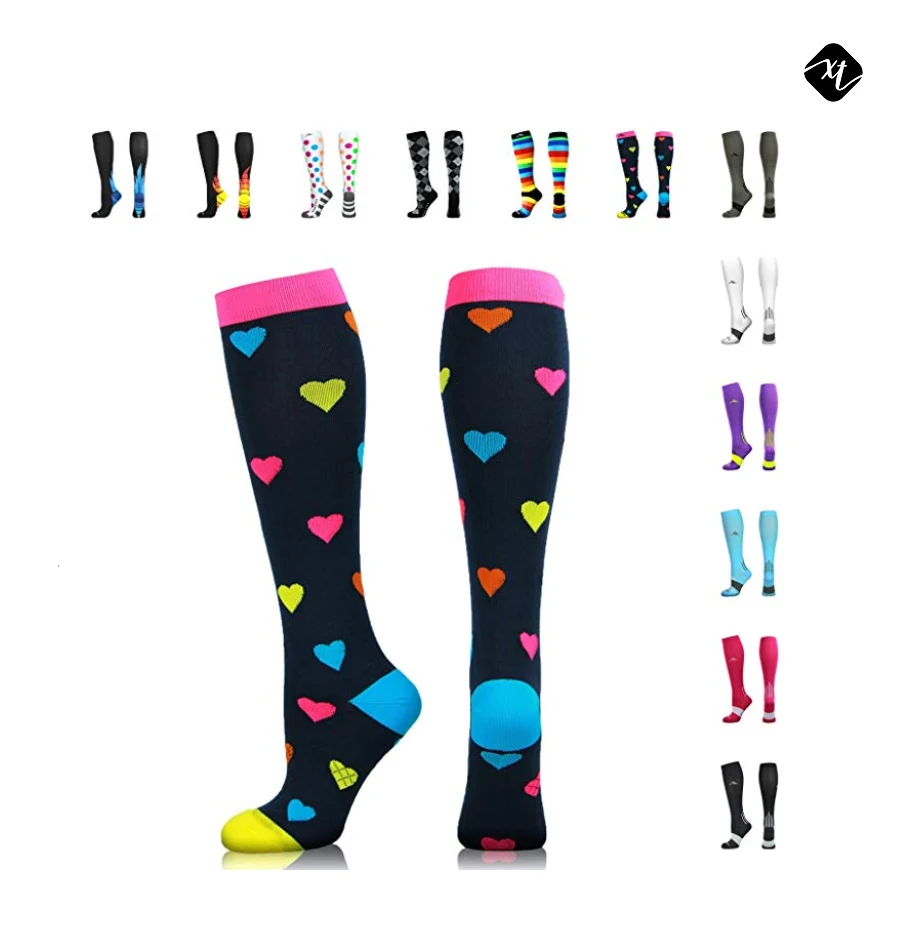 

Best selling wholesale dress factory high quality unisex sports compression socks