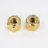 M6 Flange Countersunk Furniture Wood Nylon Insert Lock Hex Nut