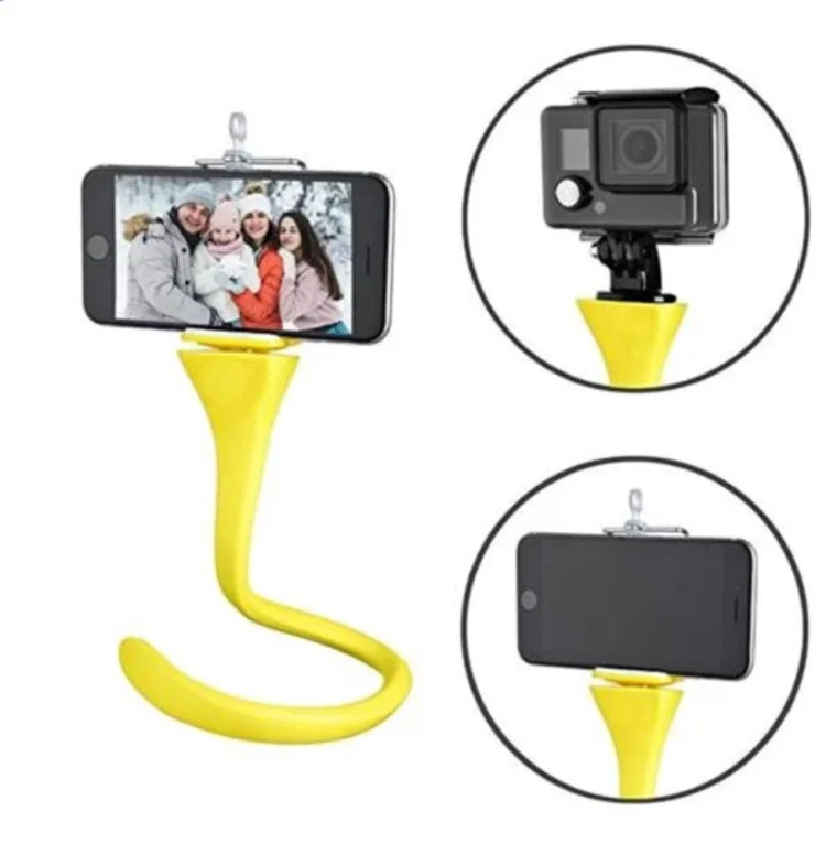 

Flexible Selfie Stick Monopod Tripod Monkey Holder For Gopro Phone Car Bicycle Universal With Wireless Remote Controller Shutter