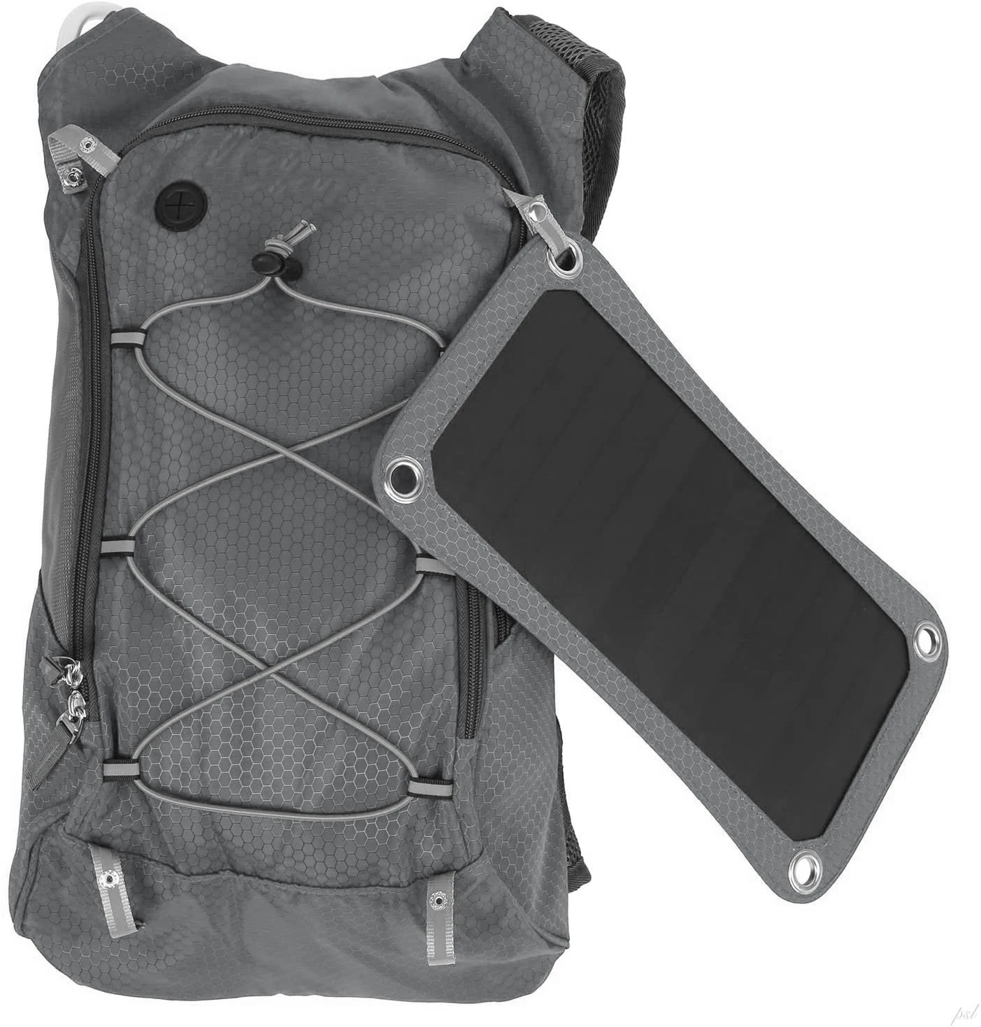Mountain Land Solar Charger Backpack With Strong Power Bank Solar