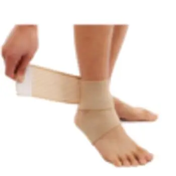 

Adjustable Ankle Support Brace open heel Ankle Sock, Black skin colour