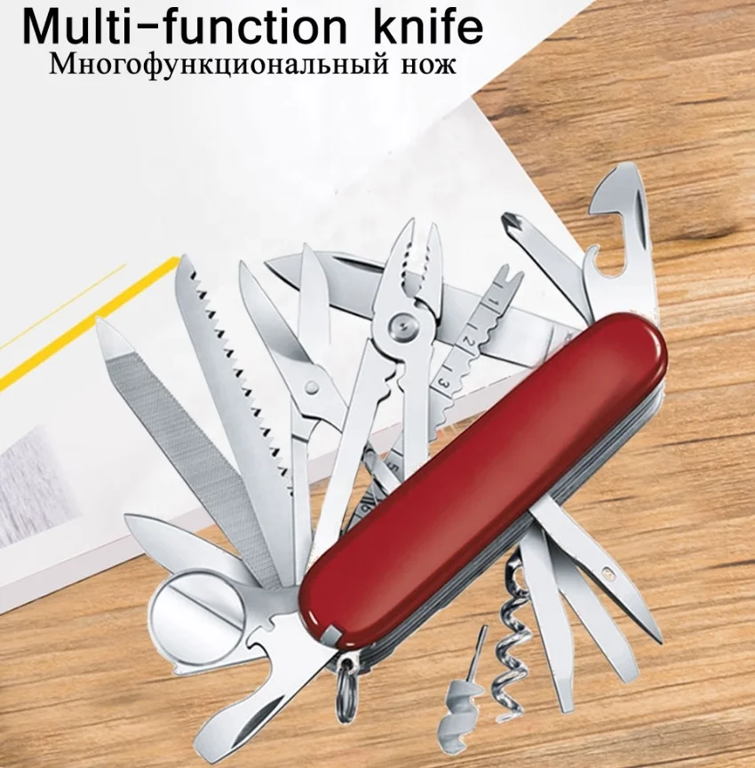 
Muti Tools Top Quality Swiss Farmer Minichamp Alox Midnite Manager 