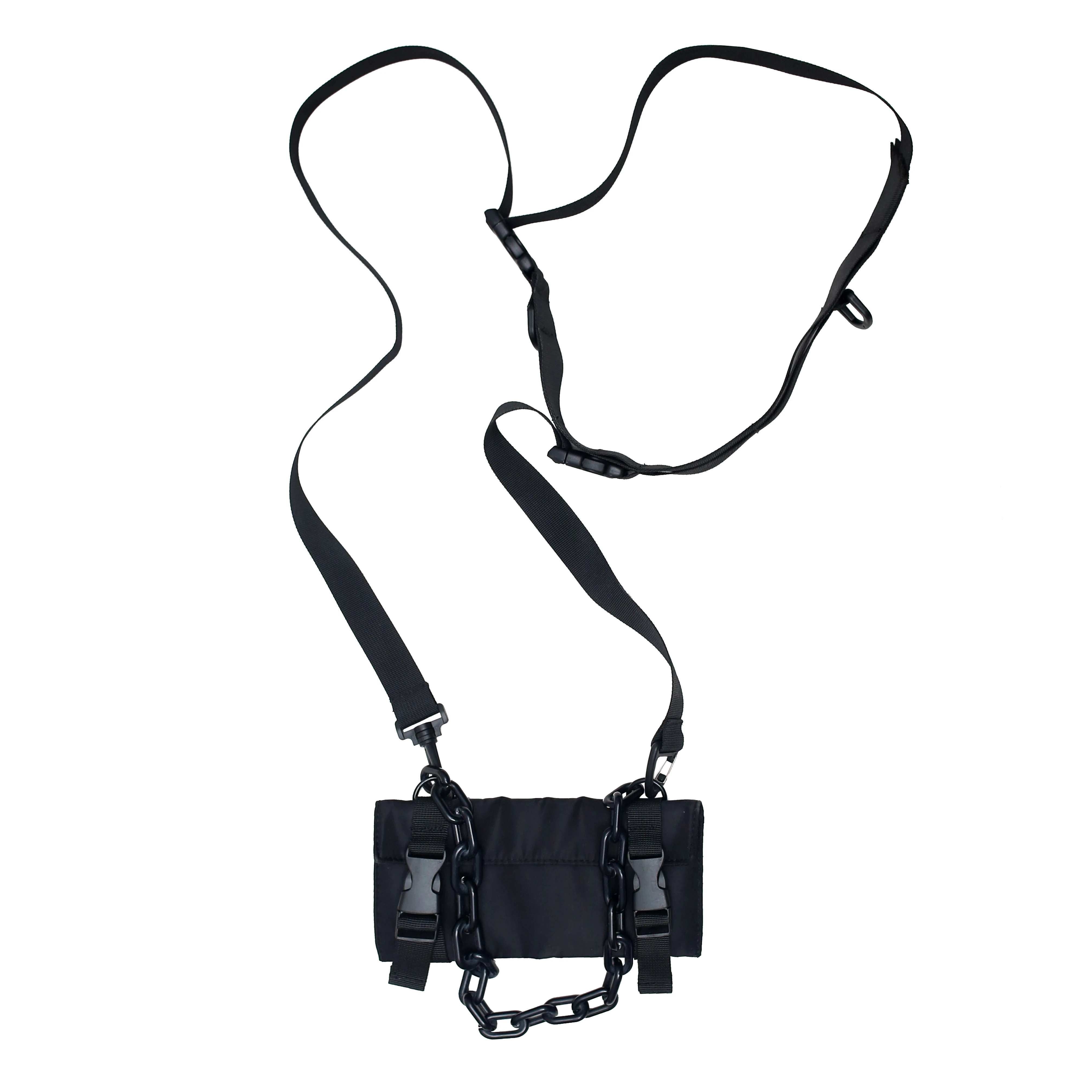 

Low Cost Mini Men Women Black Crossbody Chest Pack Tactical Bags For Outdoor, Optional
