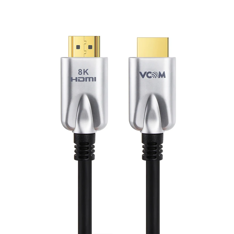 

VCOM 24K Gold Plated HDMI Cable 48Gbps 3D HDCP Video Audio Cable 2.1V HDMI Cable In Stock 1.5m 2m 3m