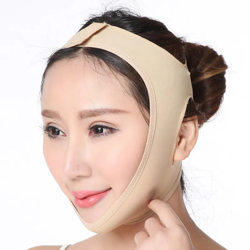 

Free shipping New Arrival Powerful Thin Face Mask Shaping Tool Face Correction Face-lift Device Bandages M1025, Skin