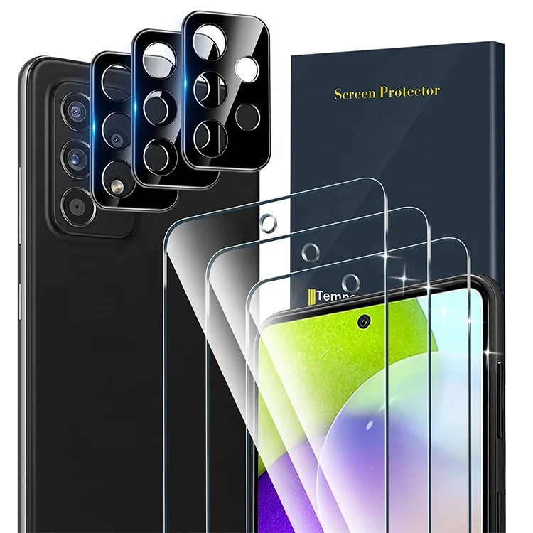 

2020 wholesale 3er Pack Custom Printing Note 10 Plus S20 Note20 S21 9h Anti Shock geharteter Displayschutz