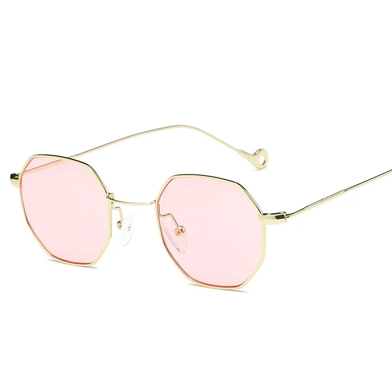 

OEM Designer Metal Half Frame Rimless Vintage Retro Small Round Mens Women Sunglasses 2021 Sun Glasses Shades Unisex, Custom color