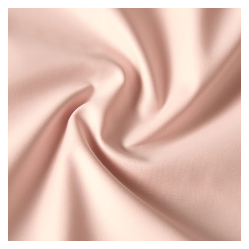Stock Luxury Light Weight Breathable 50D 100% Polyester Matte Milk Silk Fabric Urban Clothing Plain Dyed Lining