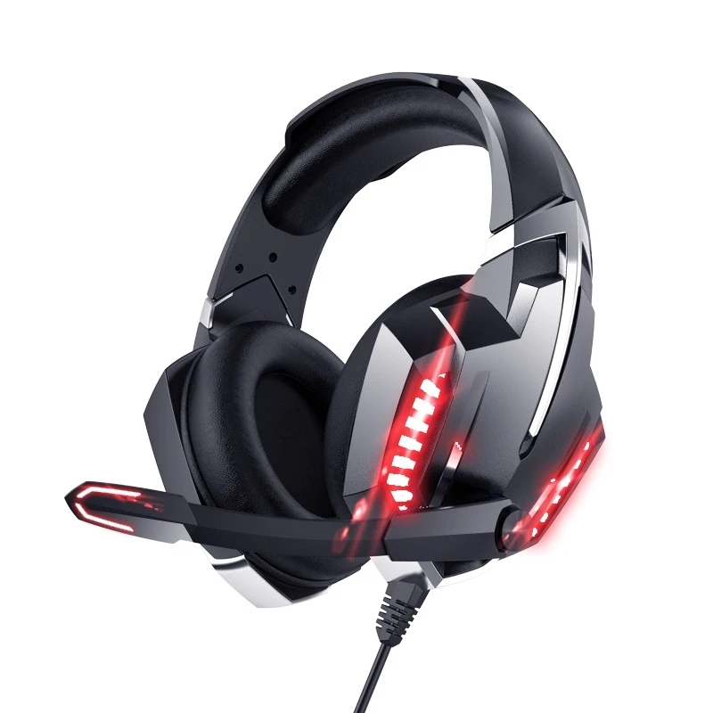 

Hot Selling ONIKUMA K18 Cool Light Wired Gaming Headphone for PS4, Computer Online Dropshipping