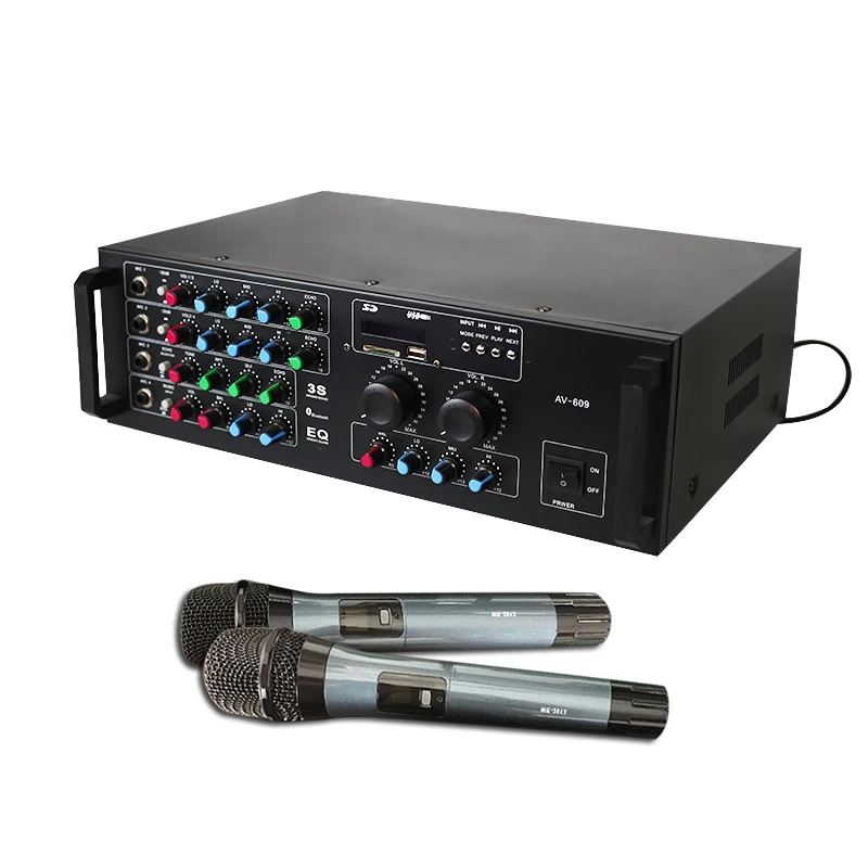 

Amplifier Stereo Digital Karaoke Amplifier, Black