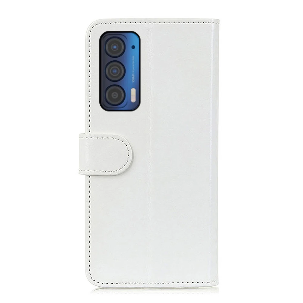 

Mirror window Crazy Horse pattern PU Leather Flip Wallet Case For Motorola MOTO EDGE 2021 With Stand Card Slots, As pictures