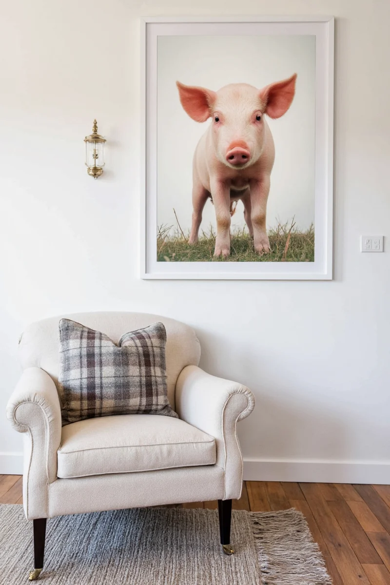 when pigs fly creative ways to incorporate a picture of a swine into pet friendly home decor