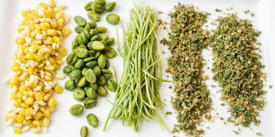 Cardamom pods and ground cardamom