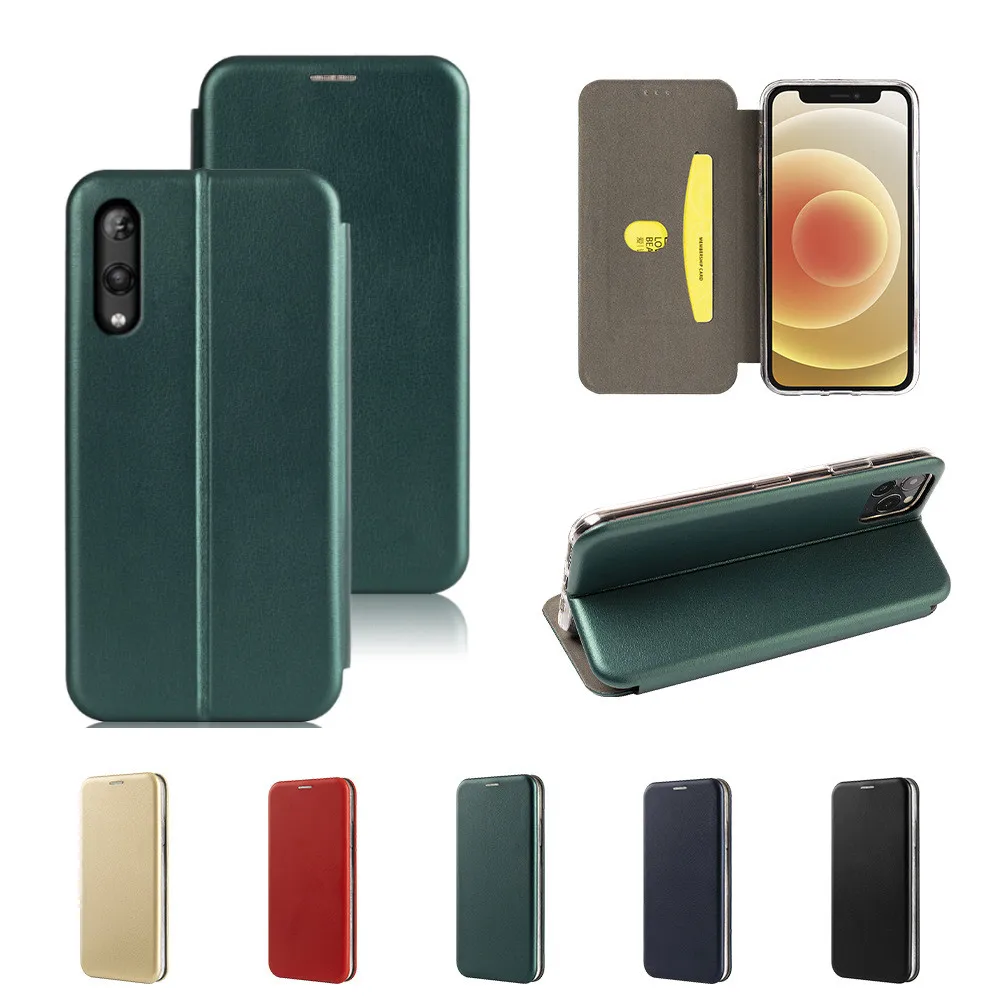 

Leather Flip Magnetic Wallet Stand Phone Case Cover Coque for Rakuten Big S Hand