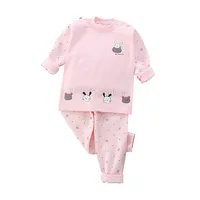 

Latest Spring Autumn Combed Pure Cotton Boutique Children Clothes Sets Boys Pajamas Long Sleeve Children Sleepwear