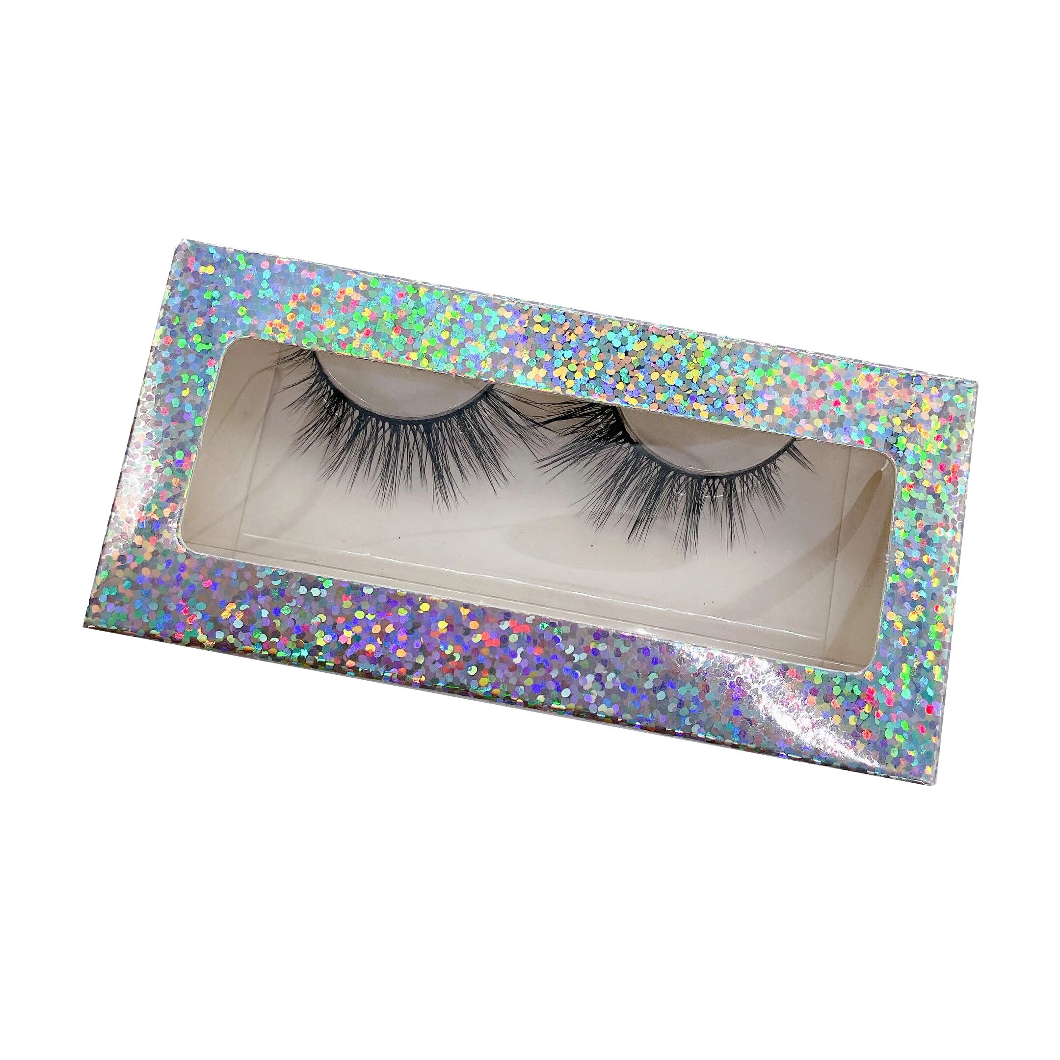 

2021 new arrivals low price popular 3d faux mink lashes natural long, Black color