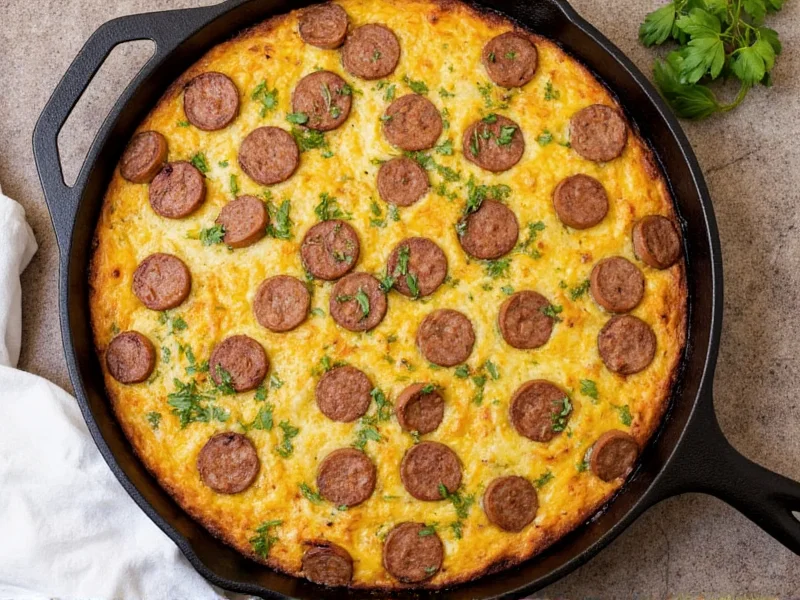 Perfect Sausage Frittata Recipe: Easy Breakfast Solution