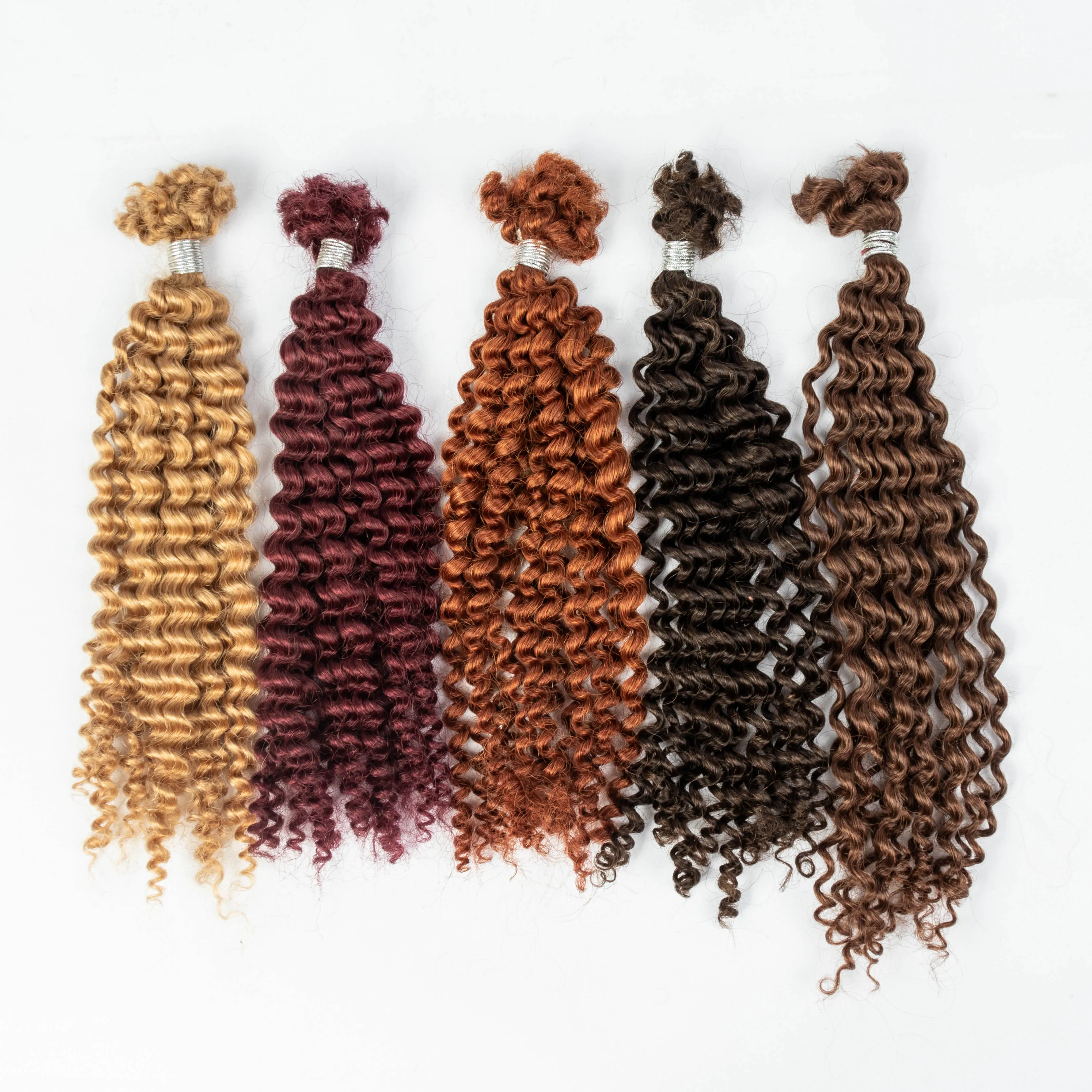 Hot Selling in 2025 Ready to Ship 100% Virgin Human Hair Soft Natural Raw Human Hair Bulk Hair Afro Kinky Curly