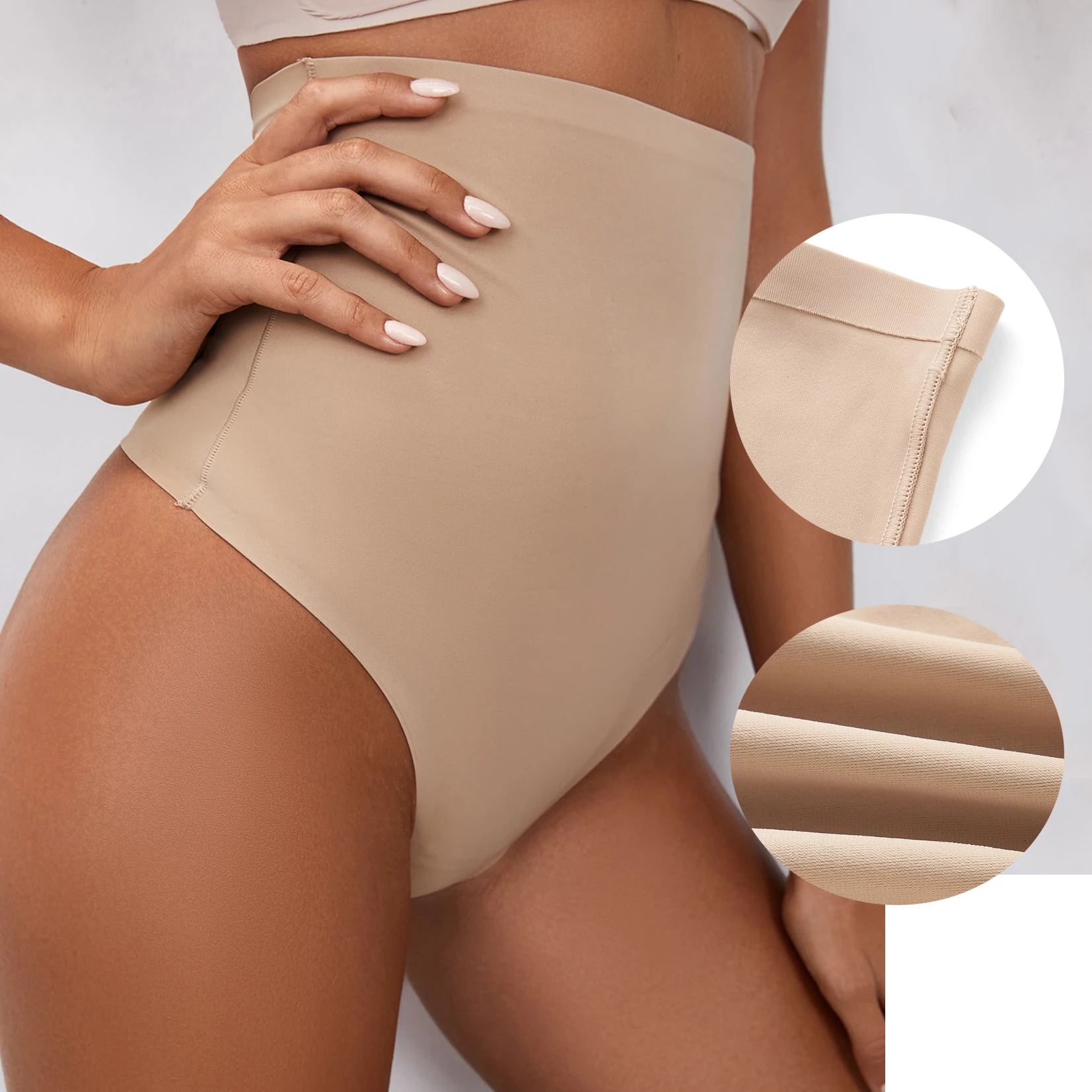 

Ladymat ODM/OEM bragas adelgazantes de Control de barriga Woman seamless panty Slimming Thong Tummy Control shaper panties