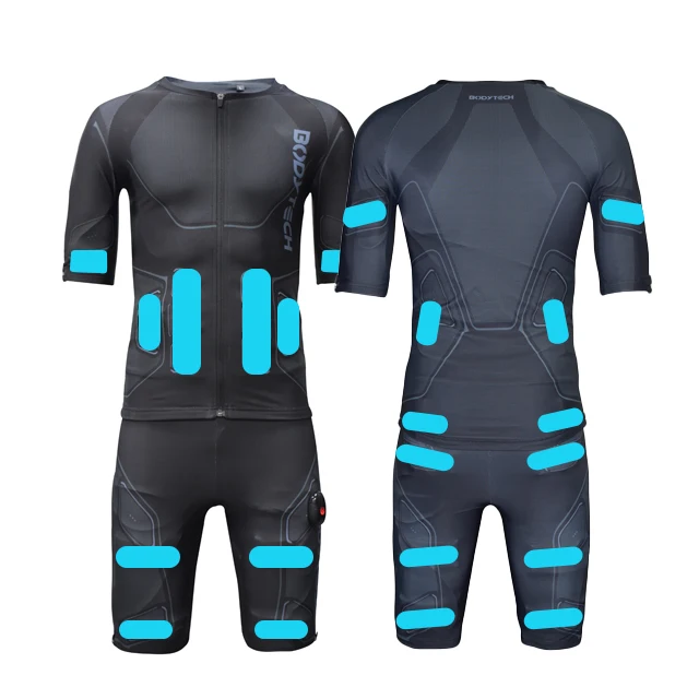 

Factory price electric stimulate muscle jacket wireless EMS training system for fat reduction