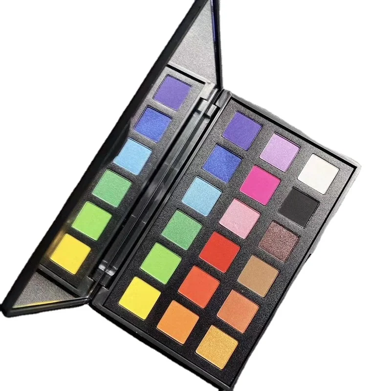 

Best seller Amazon Wholesale OR Customize Eyeshadow OEM No Brand 30 Color Eyeshadow Palette, 18colors/box