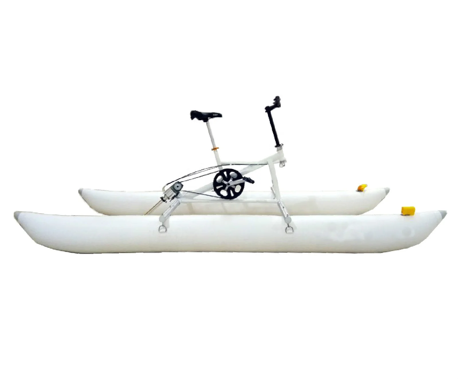 

Portable Water Bike Free Shipping No Tax Kayak Boat Inflatable Yacht Sea Pedal Bicycle for Water Sports For Aquatic Park, Customized