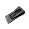 Wholesale custom Men's Business gifts seamless Blank steel Wallet money clip