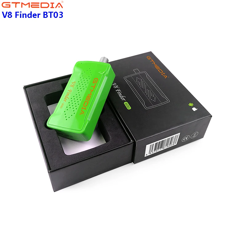 

GTmedia V8 Finder BT03 Mini Digital Satellite Finder Support Android IOS DVB-S2 connection by USB cable BT