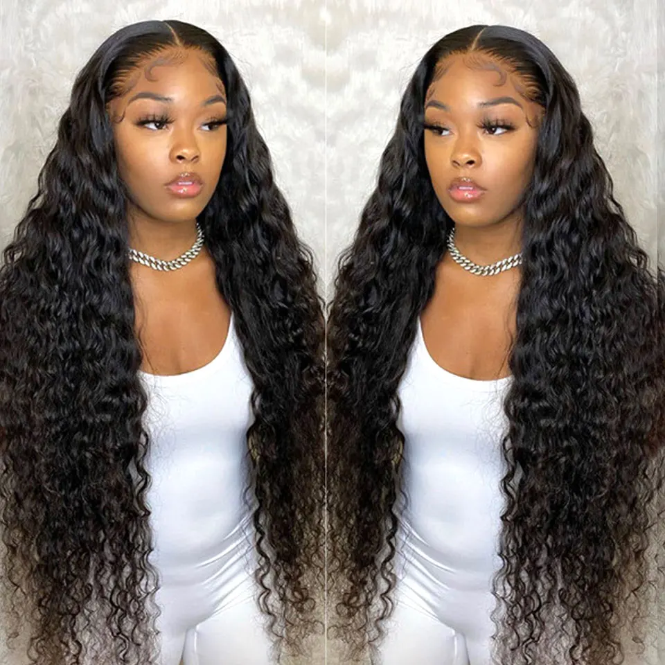 

Hot sale pre plucked bleached knots human hair wig 12a virgin indian pre made transparent lace front wig with baby hair
