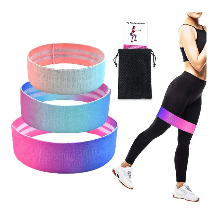 

Personalized Fitness Resistance Bands For Home Exercise, Pink+blue