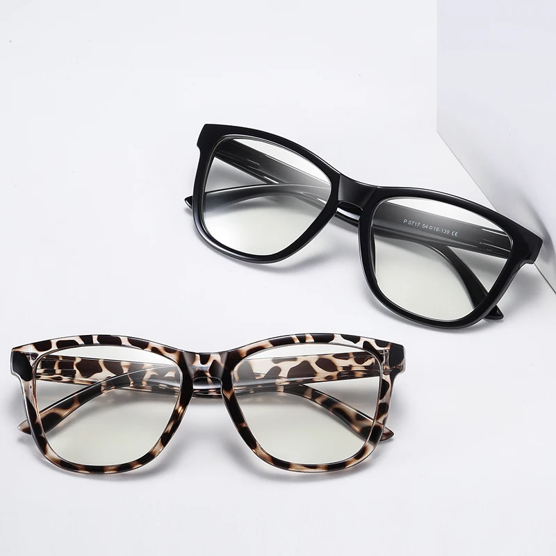 

BS0717 PC Frame Indoor Outdoor Photochromic Blue Light Blocking Glasses