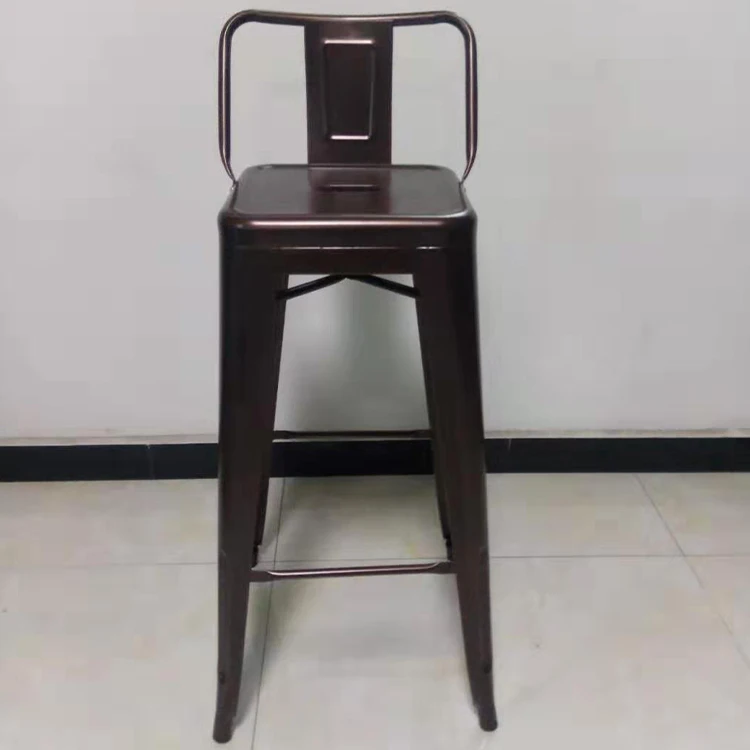 Modern  Kitchen Stackable Commercial Industrial  Cheap Backless Luxury Restaurant Bistro Bar Stool Chair