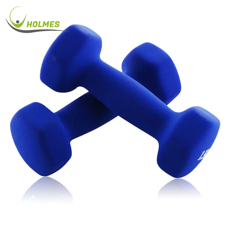 

factory custom women use neoprene dipping dumbbell walking dumbbell for sale, Blue,yellow,red,green