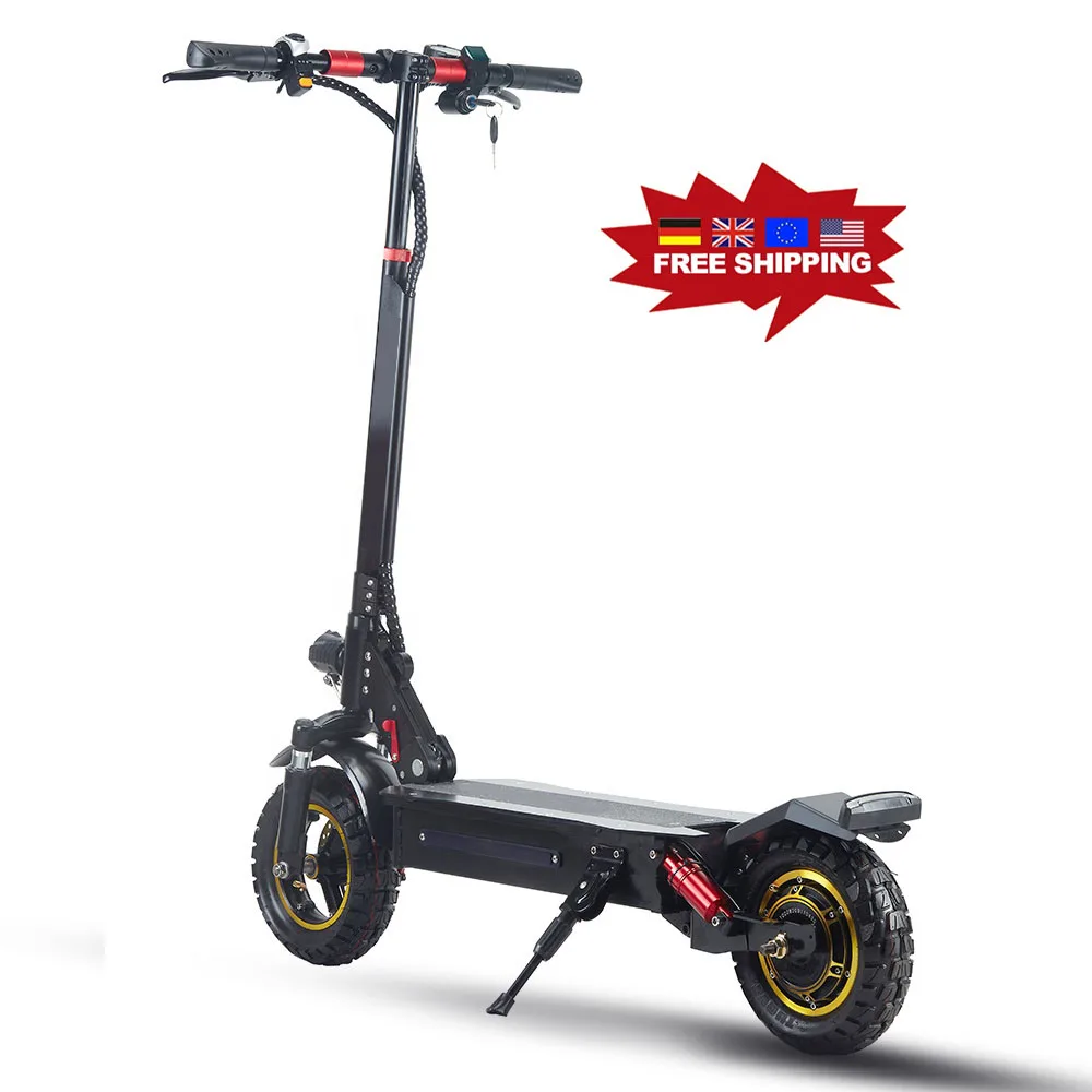 

EU UK Warehouse Stand Up Offroad 10 inch Folding 45 Km/h Adult Scuters electric for sale Electrical Scooters