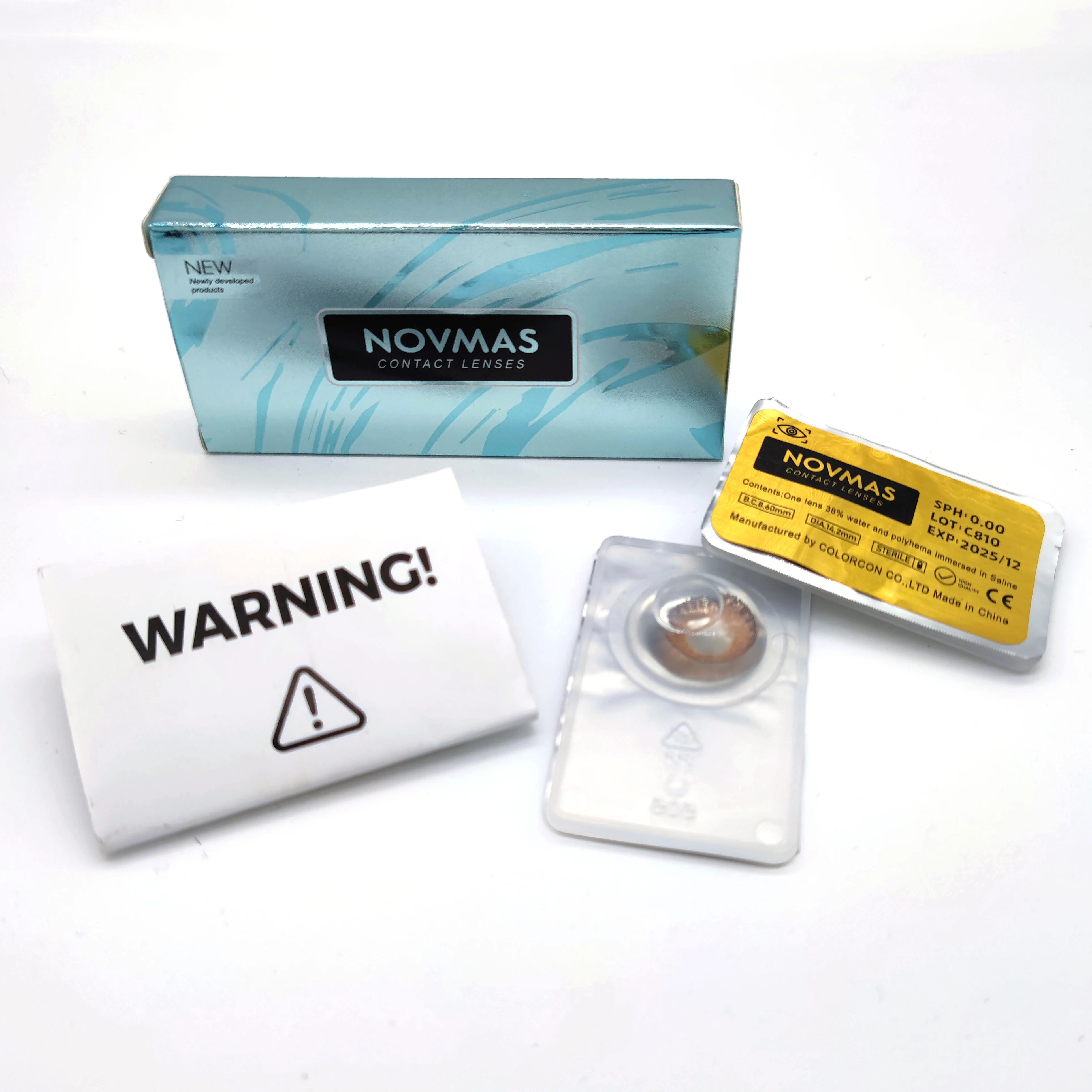 

Novmas Contact Lenses Classic 12 Color Factory Direct Selling Best Selling 3 Voice Coil Customizable