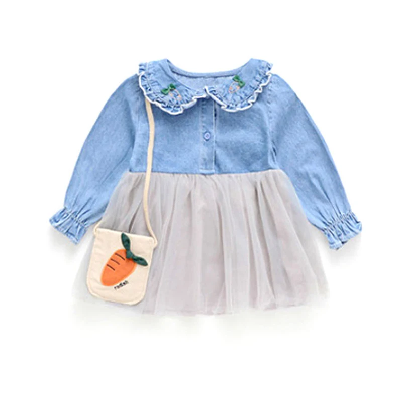 

Korean Gift Box Baby Girl Clothes, Spanish Denim Children Clothes/