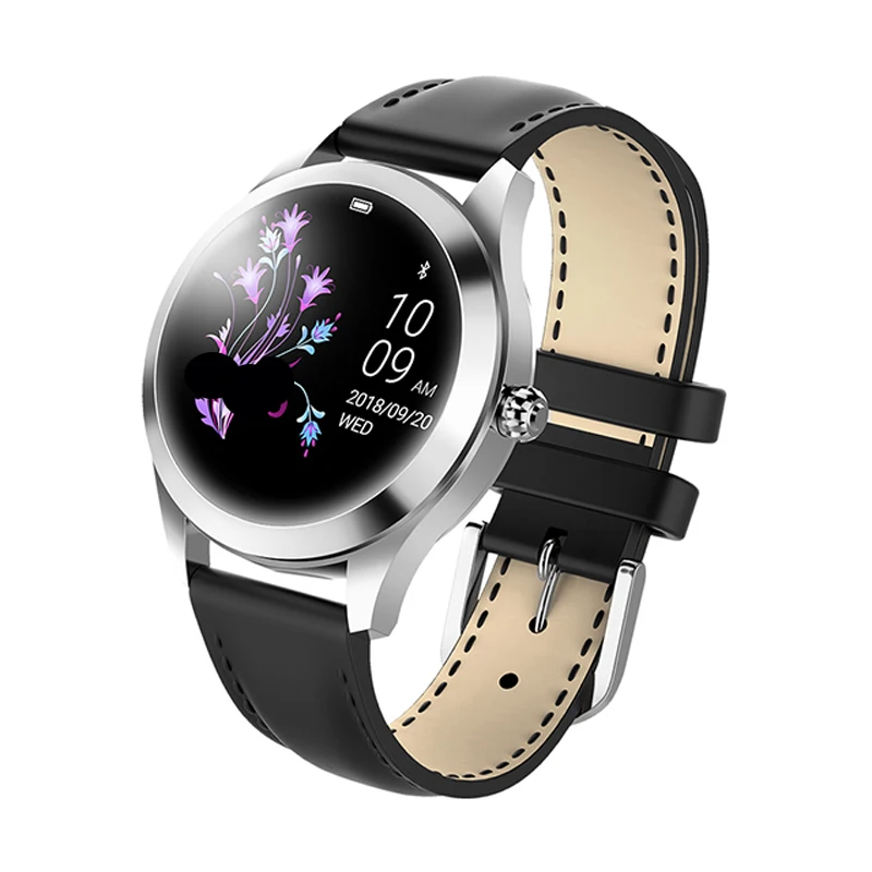 

Super Lady Hand Watch KW10 Lady hand watch IP68 Waterproof Women Lovely Bracelet Heart Rate Monitor Sleep Monitoring Connect IOS, Black,white,gold...