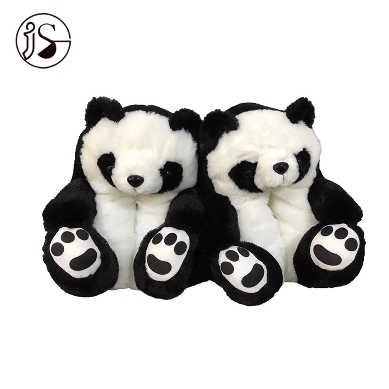 

New Arrival bear slippers Hot Styles fuzzy bear fur slides shoes comfy plush teddy bear slippers lovely indoor slides 2021