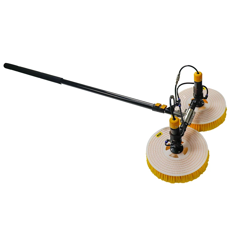 cleaning brush solar panel