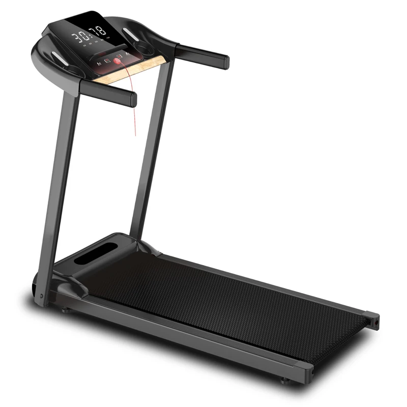 

Multi-function Running Machine Folding Commercial Treadmill Motorized Electric Treadmill Machine, Black