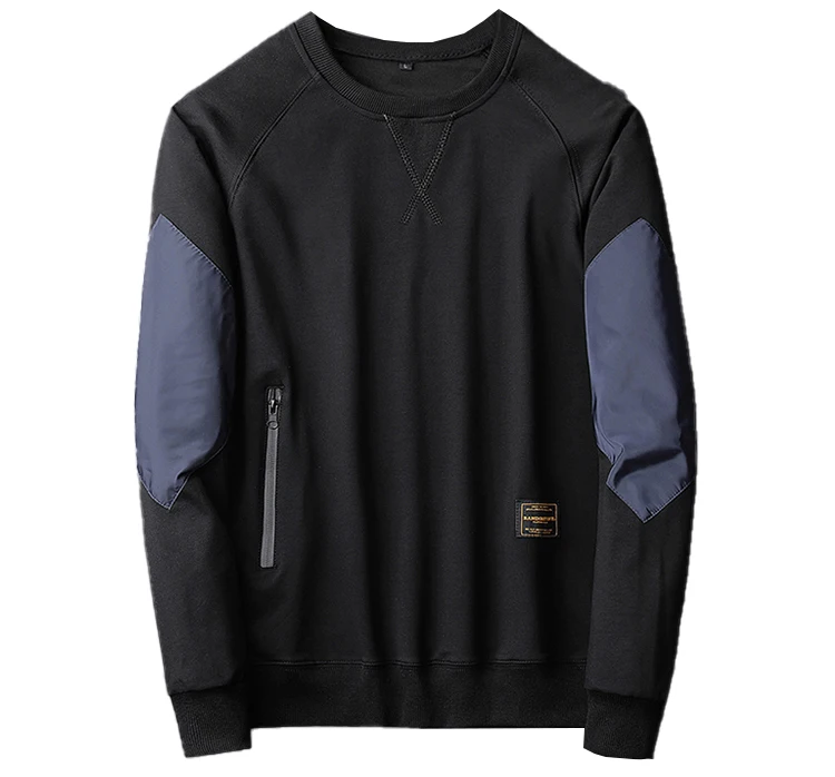 

Pure Cotton Windproof Men's Sweatshirts Plus Size Best Quality Sweaters Casual Style Outdoor Hoodies