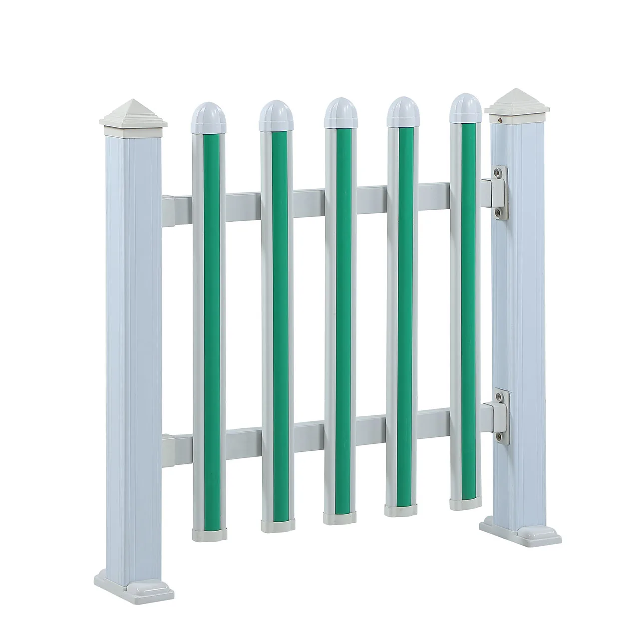 

6'x8' White /Tan PVC Fencing Wholesale Privacy Outdoor Garden Vinyl Fence swimming pool fence, Black, white, gray and brown or customized color