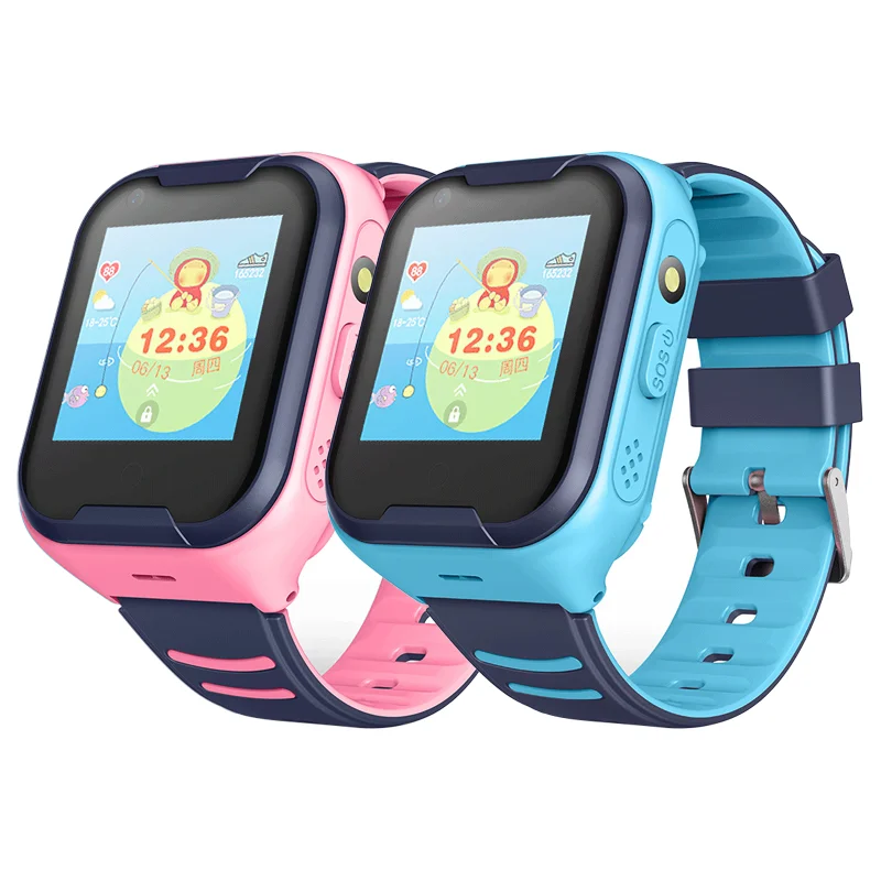 

W38 Waterproof GPS Kids Smart Watch SOS Antil-lost Smartwatch Baby 4G SIM Card Clock Call Location Tracker Smartwatch